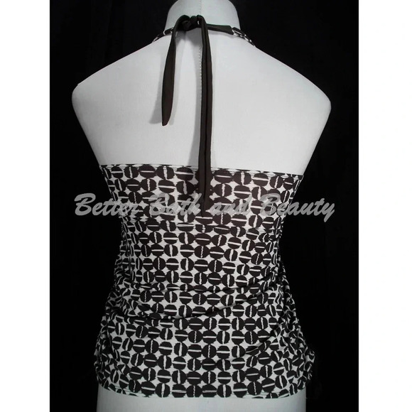 Liz Lange Target Maternity Halter‎ Tankini Swim Suit Pregnancy Top Medium NWOT - Picture 3 of 4